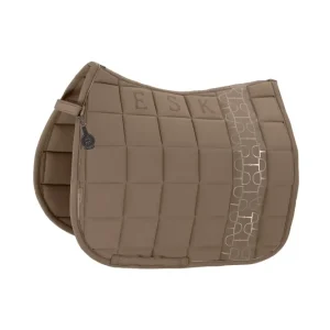 Platinum 25 Big Square Softshell Dressage Saddle Pad Smoky Taupe F