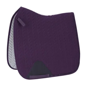 Power Pad Style Dressage Saddle Pad Deep Mauve F