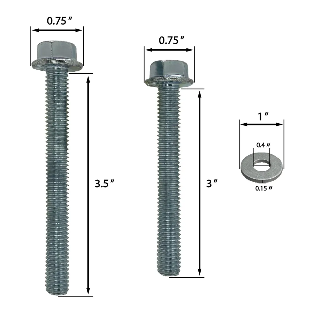 SAE Engine Stand Bolt Kit 3/8-16 Chevy SBC, BBC -Small & Big Block V8, V6 Engines