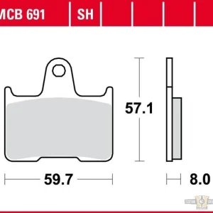 Sinter Street Replacement Brake Pads Harley-Davidson