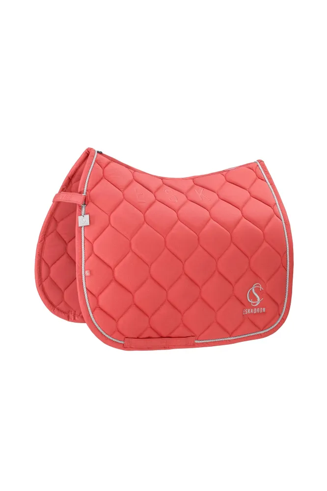 Traditioneel Sports SS25 Sparkle Dressage Saddle Pad coral blossom P