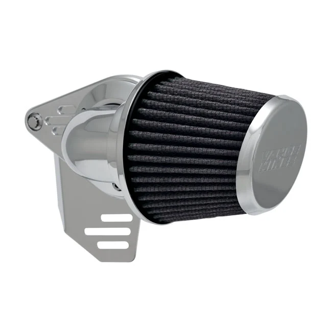 V&H, Filtro De Aire Vo2 Falcon Cromo Para Harley Davidson