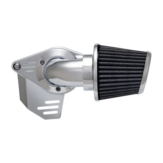 V&H, Filtro De Aire Vo2 Falcon Cromo Para Harley Davidson
