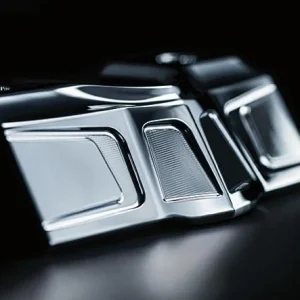 Bahn Spark Plug-Head Bolt Covers, Verchroomd Harley-Davidson