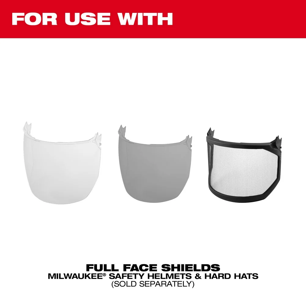 MILWAUKEE BOLT™ Full Face Shield Mount Replacement duurzaam Hats & Helmets)