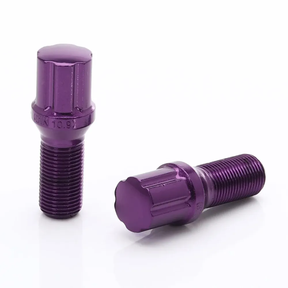 Purple JB1 Wheel Bolts M12x1.5 (Pack 20)