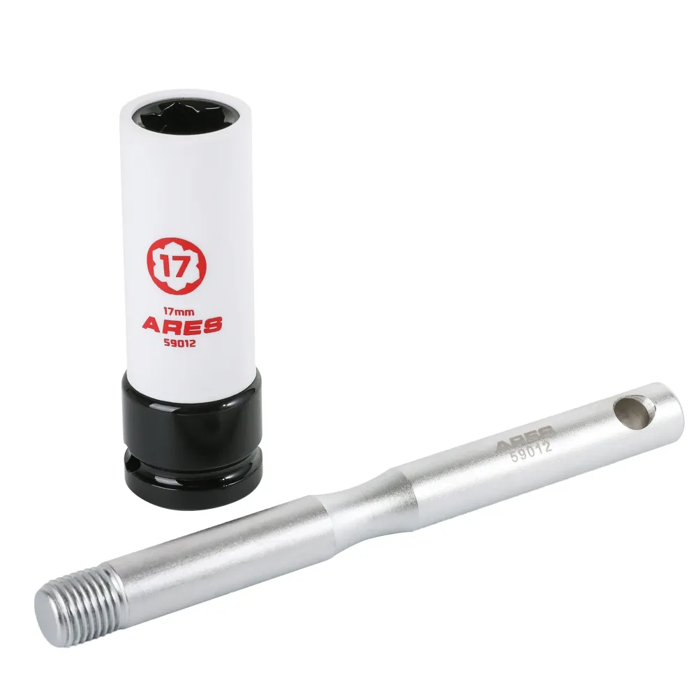 ARES 59012 - 17mm Non Marring Convex Lug Nut Socket Mercedes