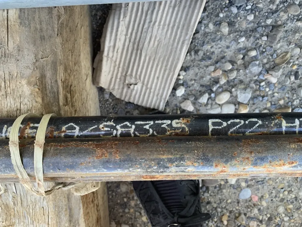 Elektrisch verstelbare 1" NPS, Schedule XS ASTM A335/ASME SA335 Gr. P22 Carbon Rvs Pipe, 18.75ft.