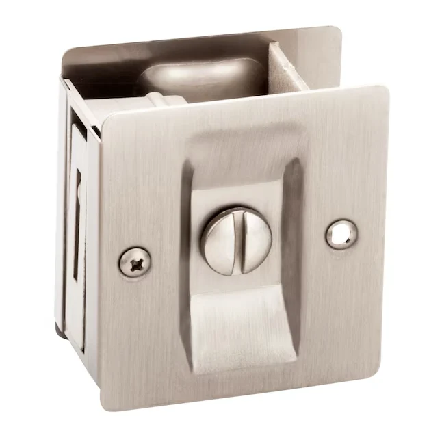 National Hardware 2.75- Satijn Nickel Pocket Door Pull