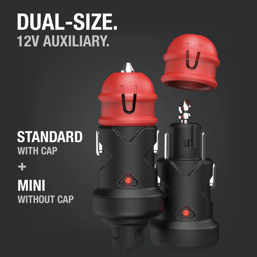 NOCO X-Connect 12V Male Plug met stroomvoorzieningskabel
