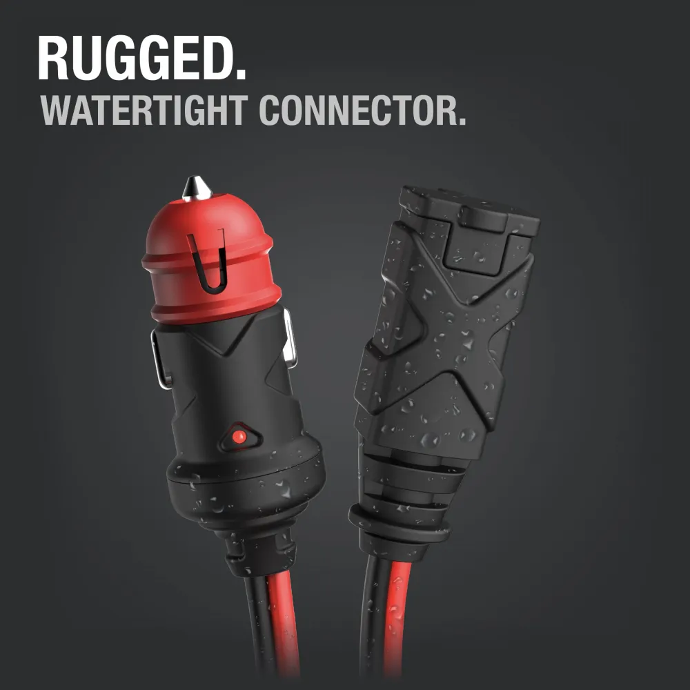 NOCO X-Connect 12V Male Plug met stroomvoorzieningskabel