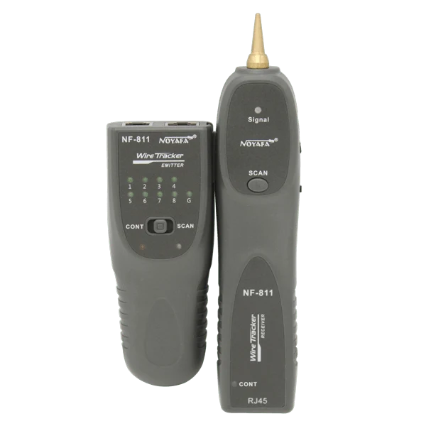 Wire Tracker NF-811 RJ11 & RJ45 Continuity Test met beveiliging tegen diefstal