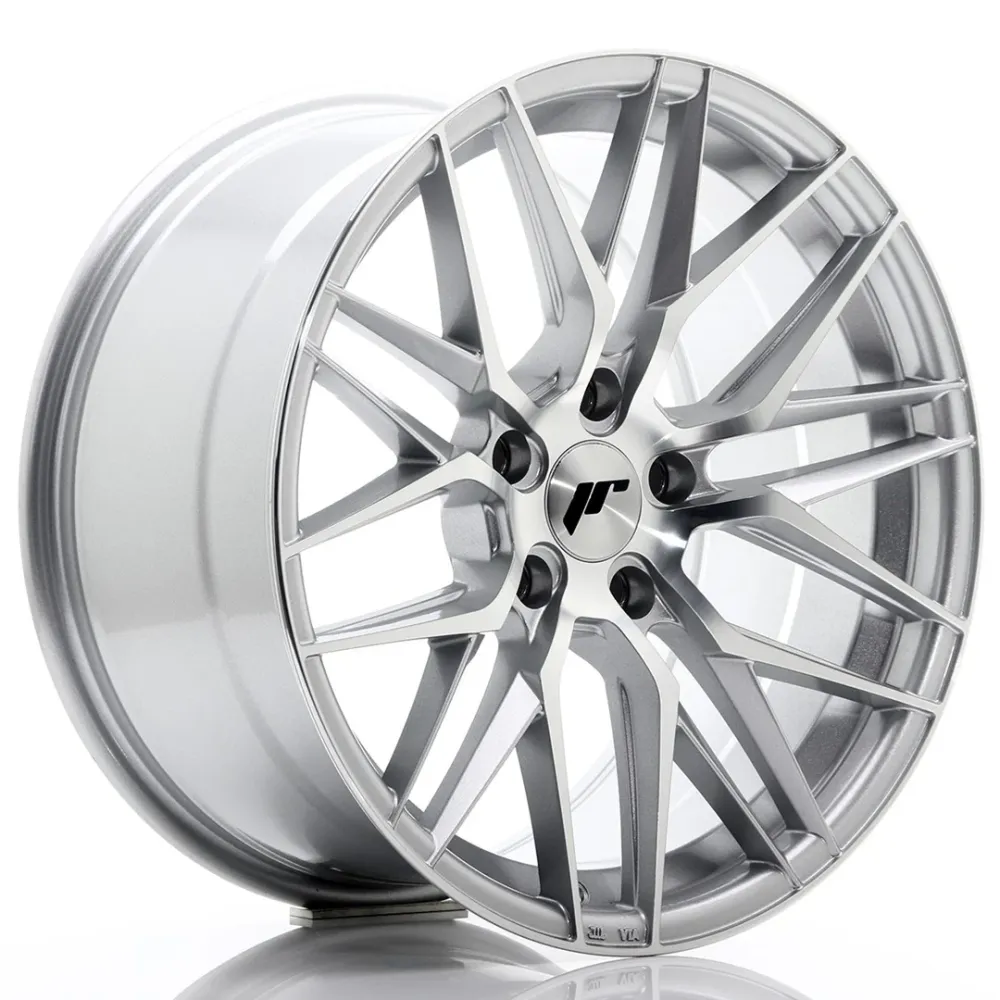 Japan Racing JR-28 Extreme Concave 18x9.5" 5x112 ET40, Platinagrijs met Real-time Tracking