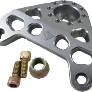 Headlight Bracket Zilver Anodized Clear Harley-Davidson met CE-Keurmerk