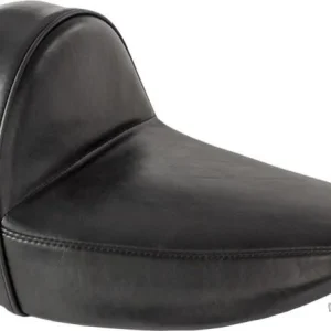 Stubs Smooth Seat Black Vinyl Harley-Davidson