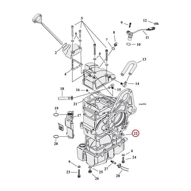 Cometic Gaskets, Transm. Oil Pan Harley-Davidson