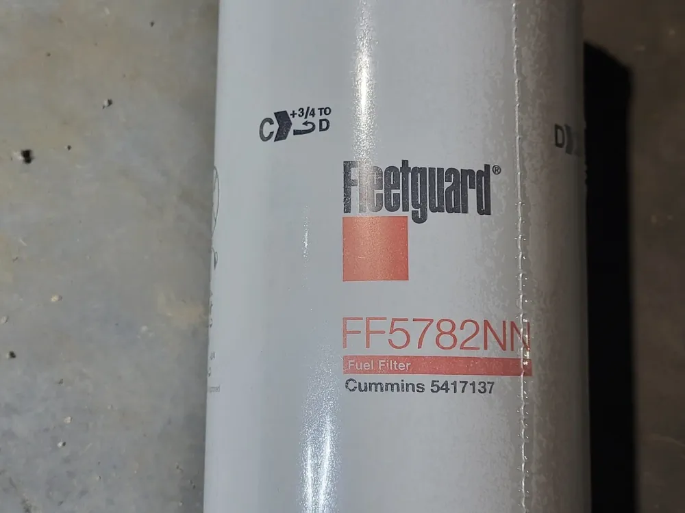 Fuel Filter YA00020075 mat zwart