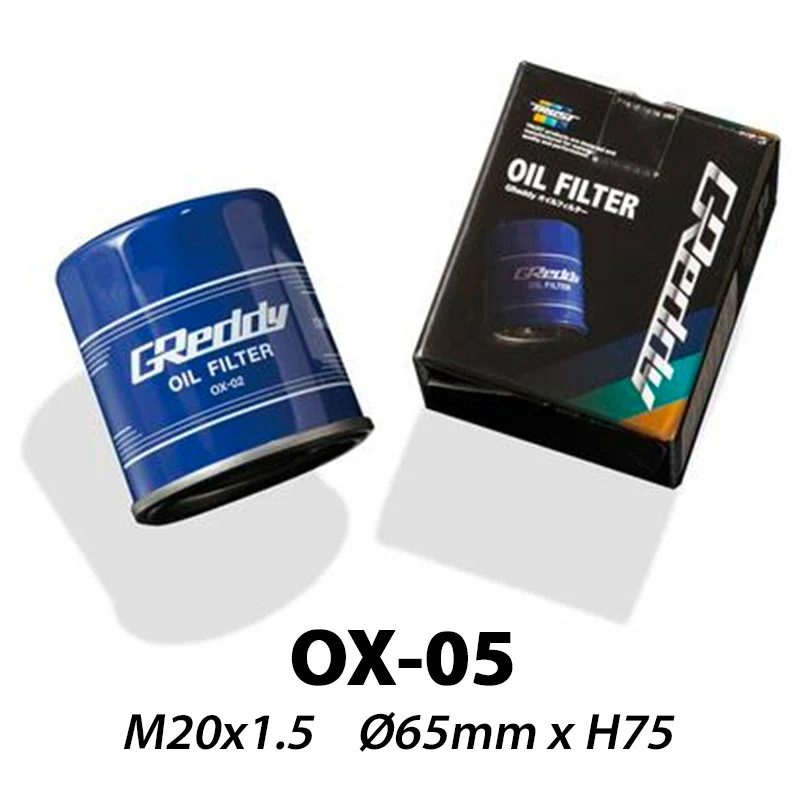 GReddy OX-05 Oil Filter | M20x1.5 (Mitsubishi Evo, etc) compatible met Audi A4