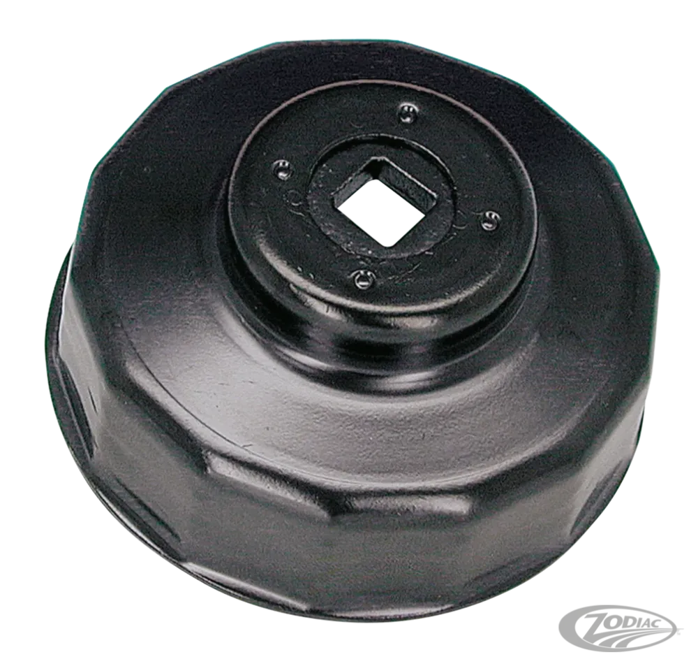 Socket oil filter wrench only Harley-Davidson mat zwart