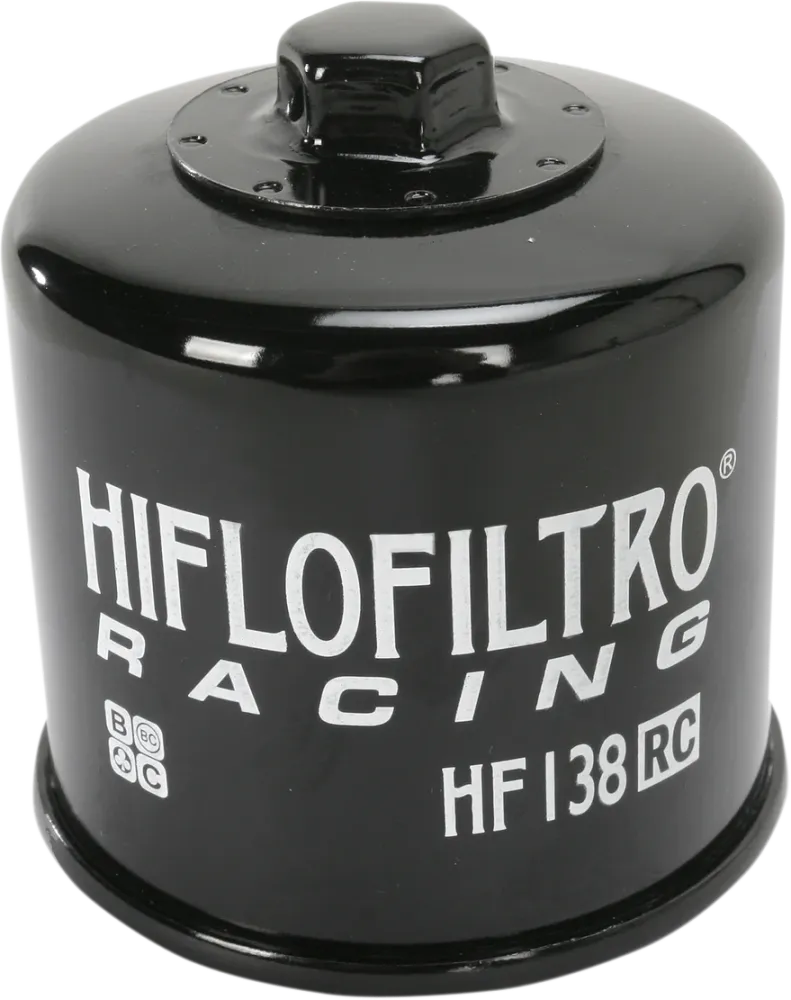 Verchroomde HIFLOFILTRO HIFLOFILTRO® OIL FILTERS OIL FILTER HF138 RACING