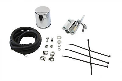 Wielnaaf Pura Flow F1 Universeel External Oil Filter Kit Support Harley-Davidson