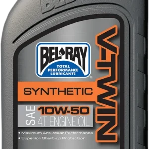 Aceite motor Bel-Ray V-Twin 10W-50 Sintetico 100% para Harley-Davidson voor All-weer Gebruik