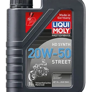 Aceite Sintetico Para Harley-Davidson® 20W50 Liqui-Moly Synth Hd 1L met Garantie