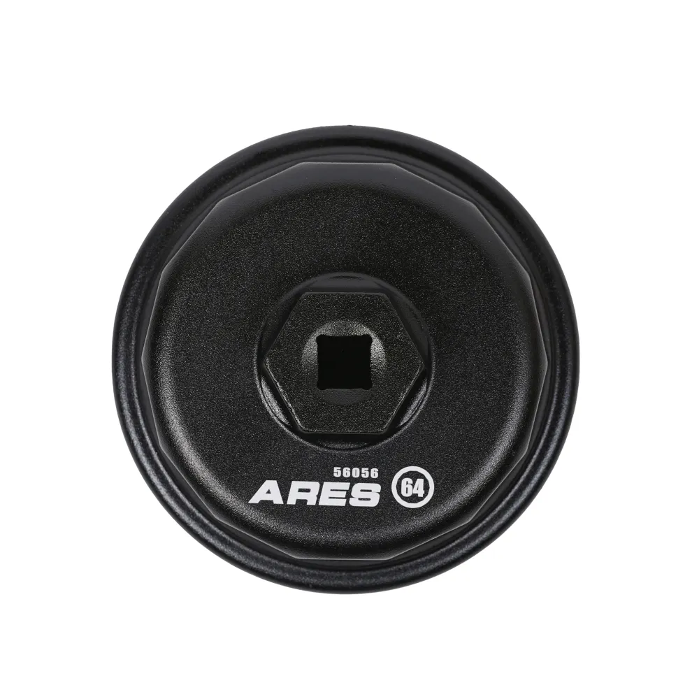 ARES 56056 - 64mm Zwart Oil Filter Wrench Toyota and Lexus V6 and V8 Engines