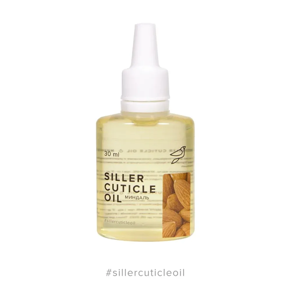 Cuticle oil "Almond" 30 ml, Siller voor Versnellingsbakken