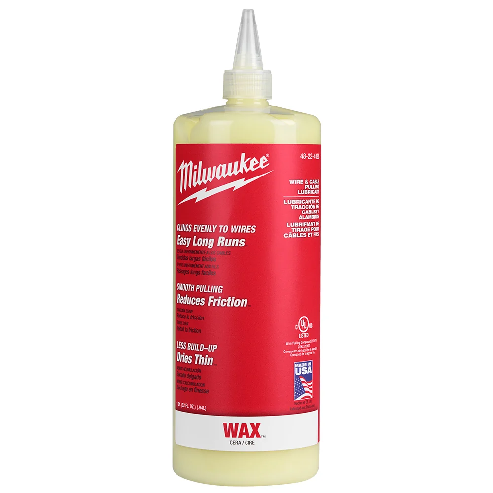 MILWAUKEE Wire & Cable Pulling Wax Lubricant voor Dieselmotoren