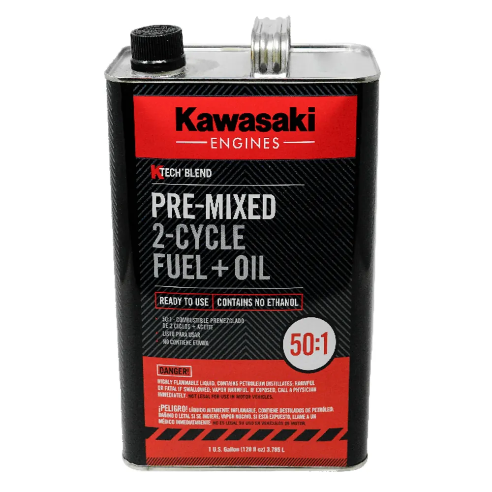 OEM Kwaliteit Kawasaki 99969-6560 KTECH Blend Pre-Mixed 2-Cycle Fuel + Oil 1 Gallon
