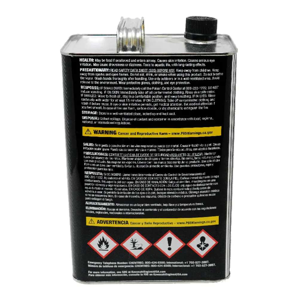 OEM Kwaliteit Kawasaki 99969-6560 KTECH Blend Pre-Mixed 2-Cycle Fuel + Oil 1 Gallon