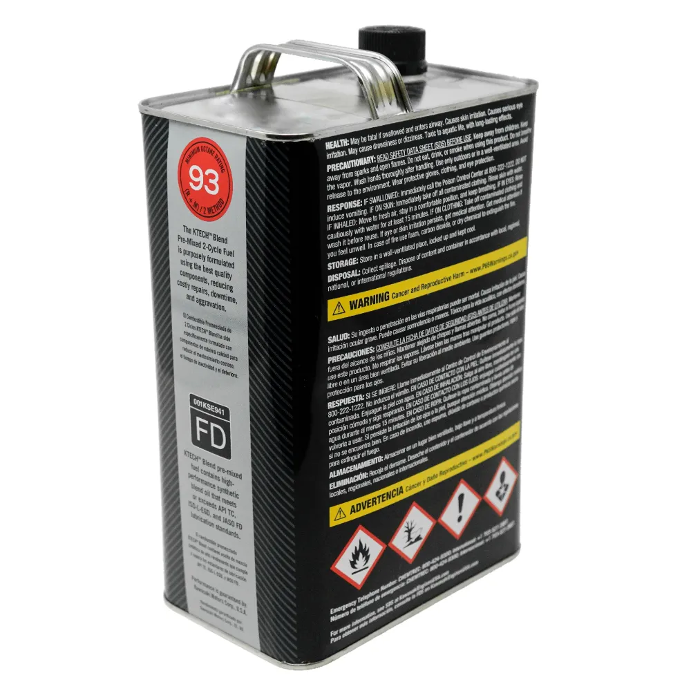 OEM Kwaliteit Kawasaki 99969-6560 KTECH Blend Pre-Mixed 2-Cycle Fuel + Oil 1 Gallon