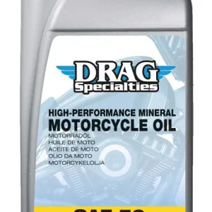 Smeer Aceite Motor Drag Specialties SAE 50 Alto Rendimiento Para Harley-Davidson 1L