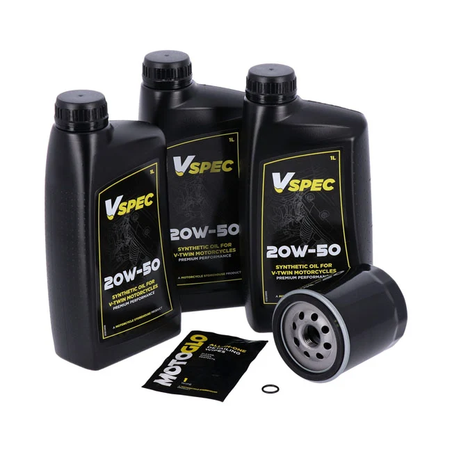 Vrachtwagenmotor Kit Cambio Aceite Sintético 20W50 Para Harley-Davidson Softail Y Dyna