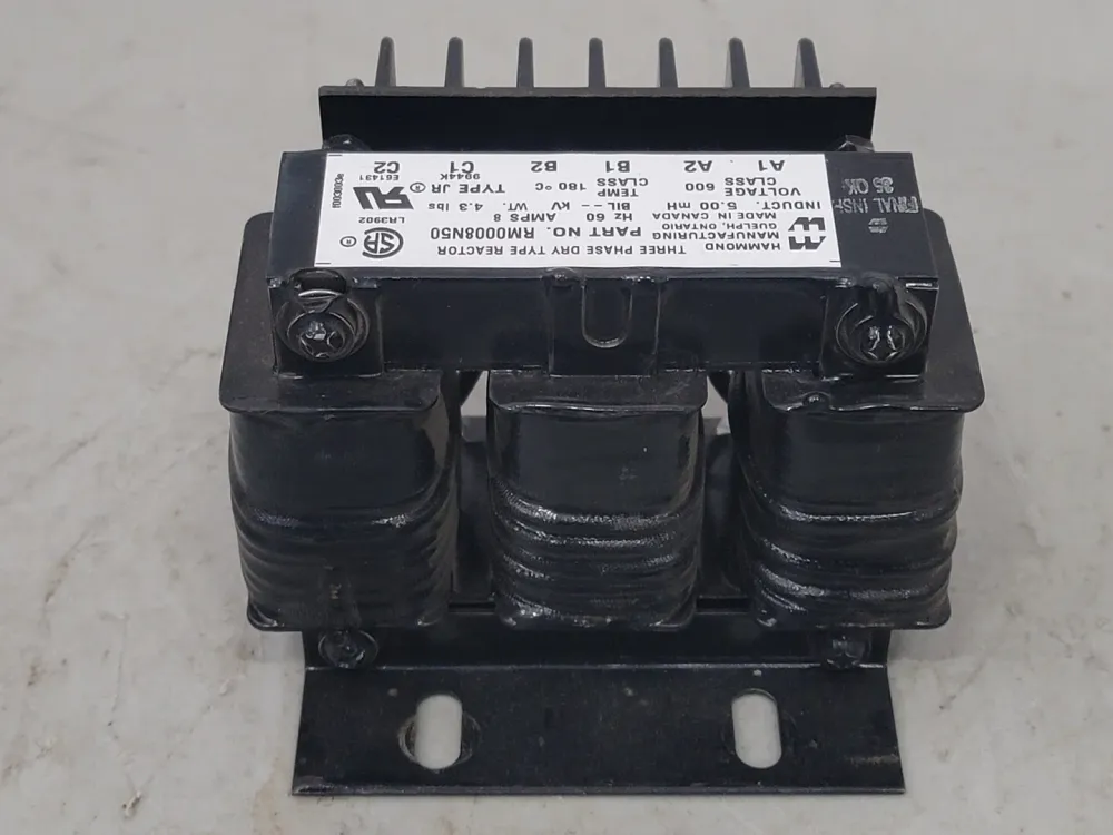 8 Amp, 5 mH Dry Type Reactor RM0008N50