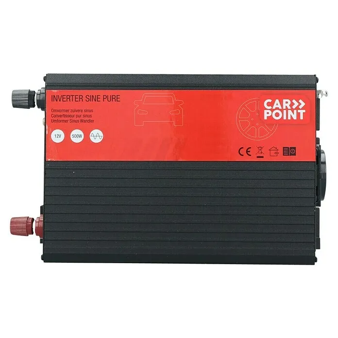 Carpoint Omvormer Puur sinus - 12 V - 230 V met 400A Piekstroom