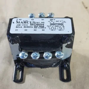 50 VA Control Transformer Primary 347/380V, Sec 120/240V, MO50H Opbergtas
