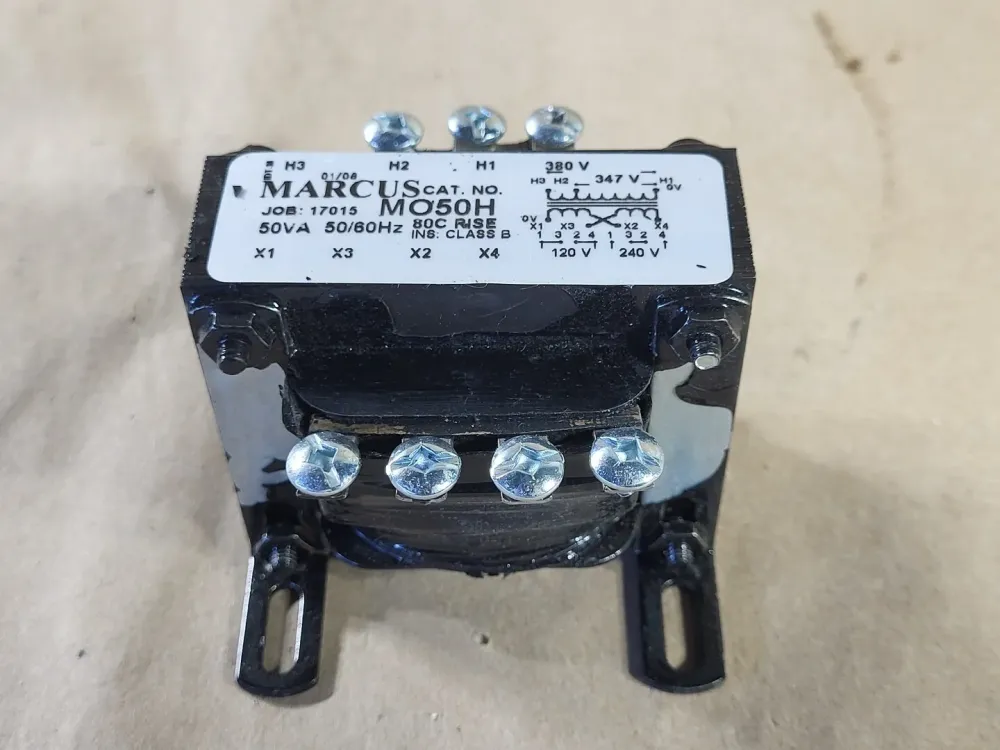 50 VA Control Transformer Primary 347/380V, Sec 120/240V, MO50H Opbergtas