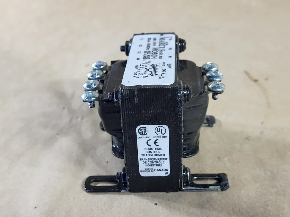 50 VA Control Transformer Primary 347/380V, Sec 120/240V, MO50H Opbergtas