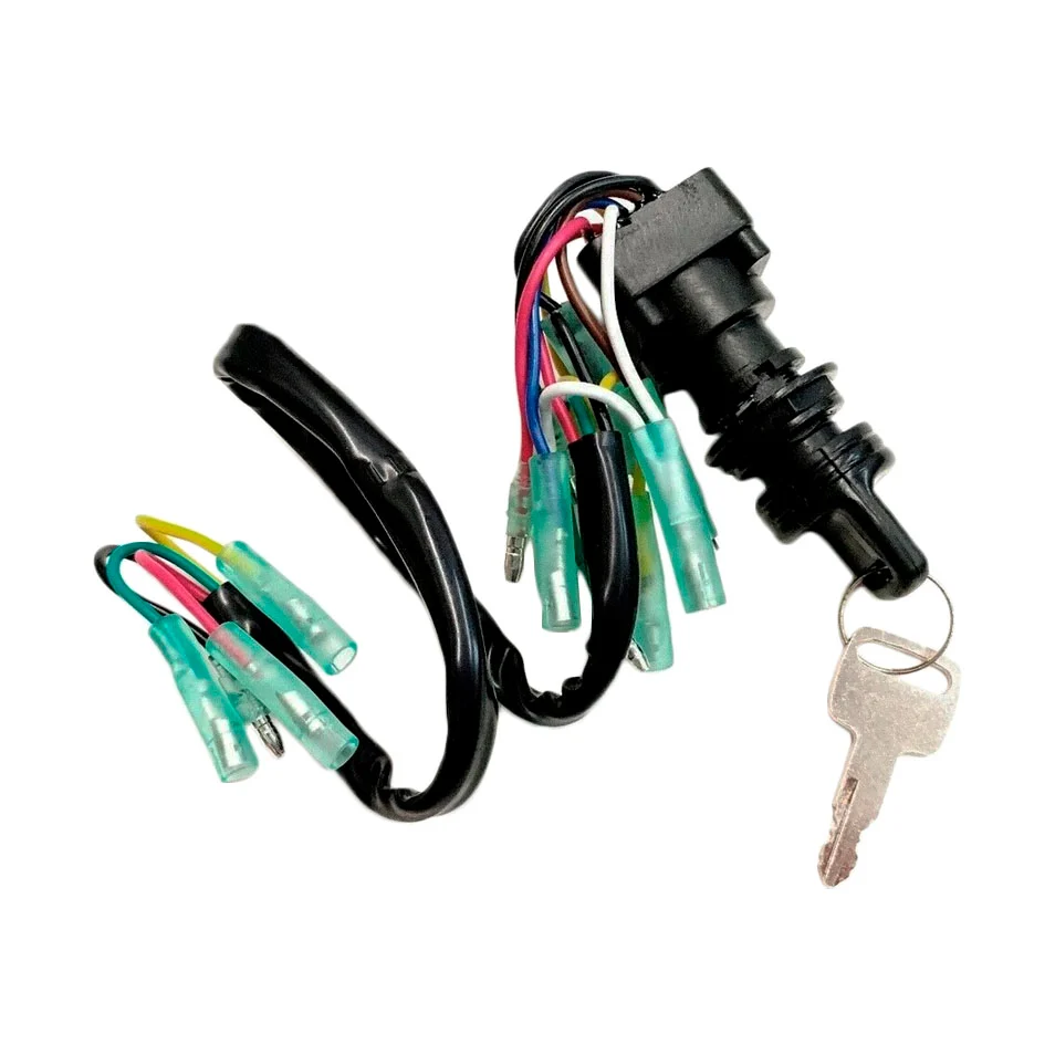 Ignition Main Key Switch Assembly Yamaha Motor Control Box - 703-82510-43-00