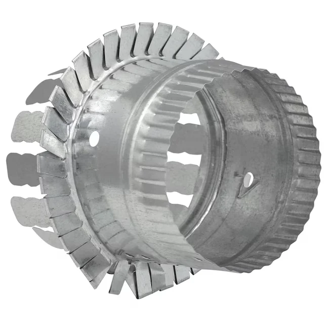 IMPERIAL 4- 30 Gauge Galvanized Staalsoort Ductboard Duct Starting Collar