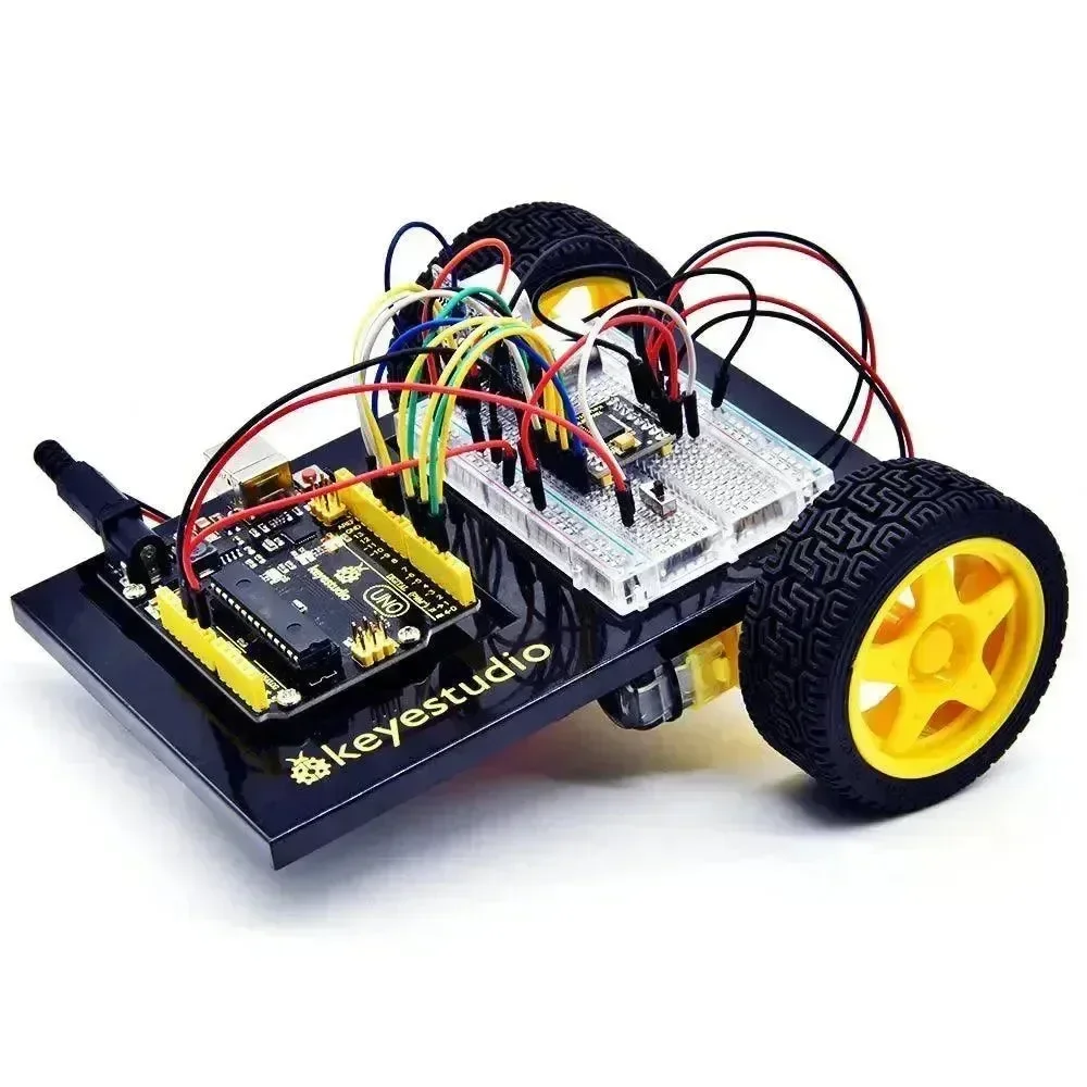 KeyeStudio Onverslaanbaar Robot Car Starter Kit Little Inventor Zero-based Learning Robot Opbergtas