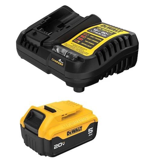 Lithium Accu DEWALT 20V MAX* 5 AH Starter Kit