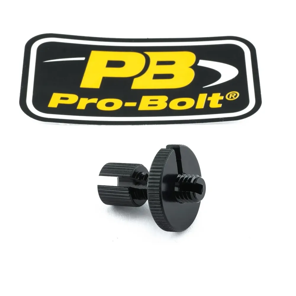 Lithium Accu Tensor De Cable De Aluminio Negro M8 Para Moto