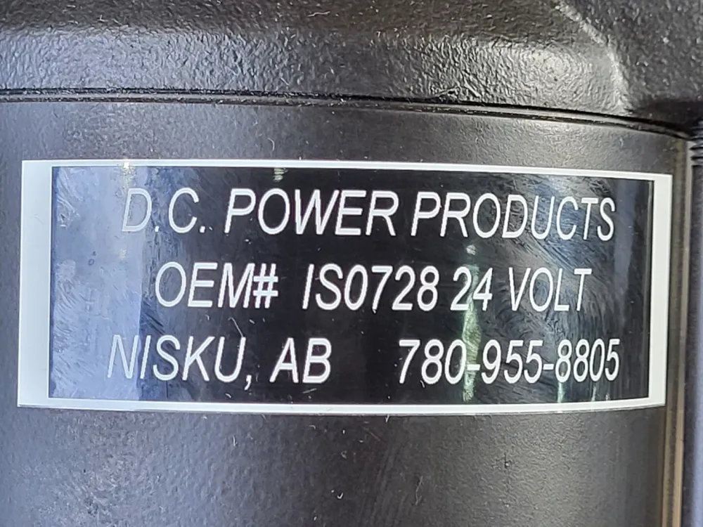 Starter Motor 11130728, OEM# ISO728, 24V