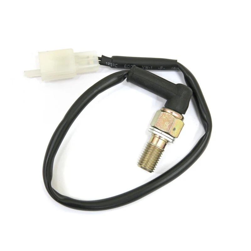 Tornillo sensor de freno hidráulico Tecnium M10 * 1,25 basis cable 90º L:360mm