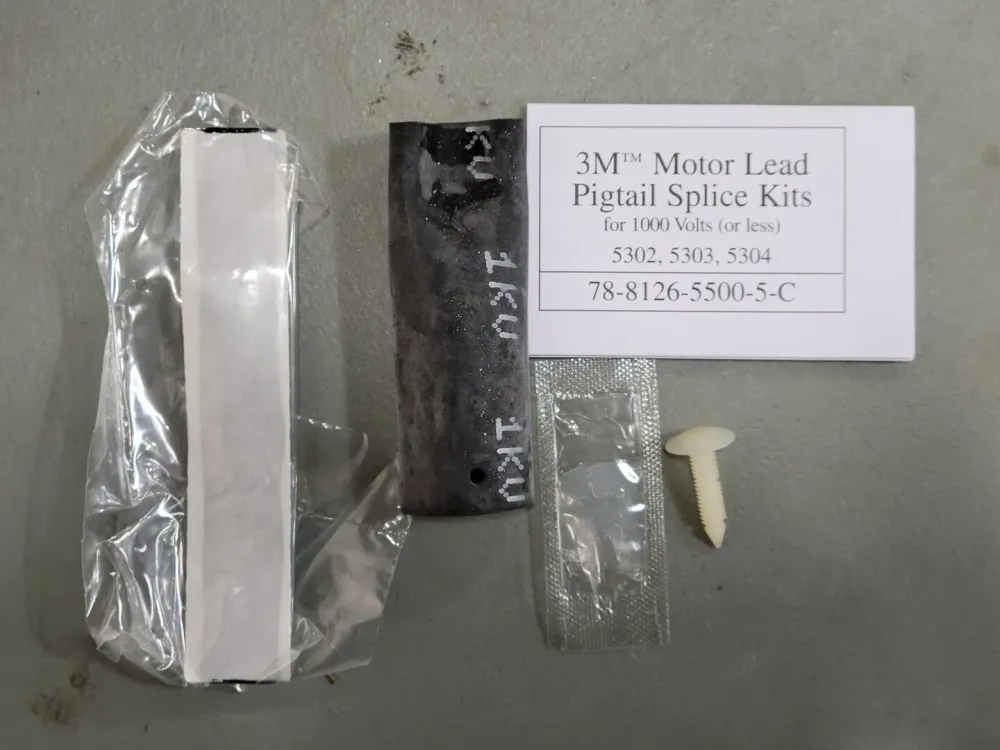 Trickle Charge Motor Lead Pigtail Splice Kit 5302, 1kV or less (Box 3)
