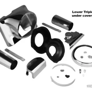Rick Doss Headlight Conversion Kit Replacemet Fork Cover Harley-Davidson