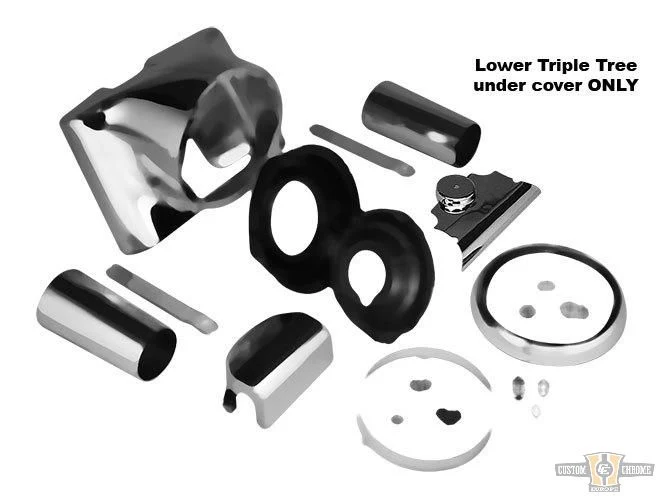 Rick Doss Headlight Conversion Kit Replacemet Fork Cover Harley-Davidson